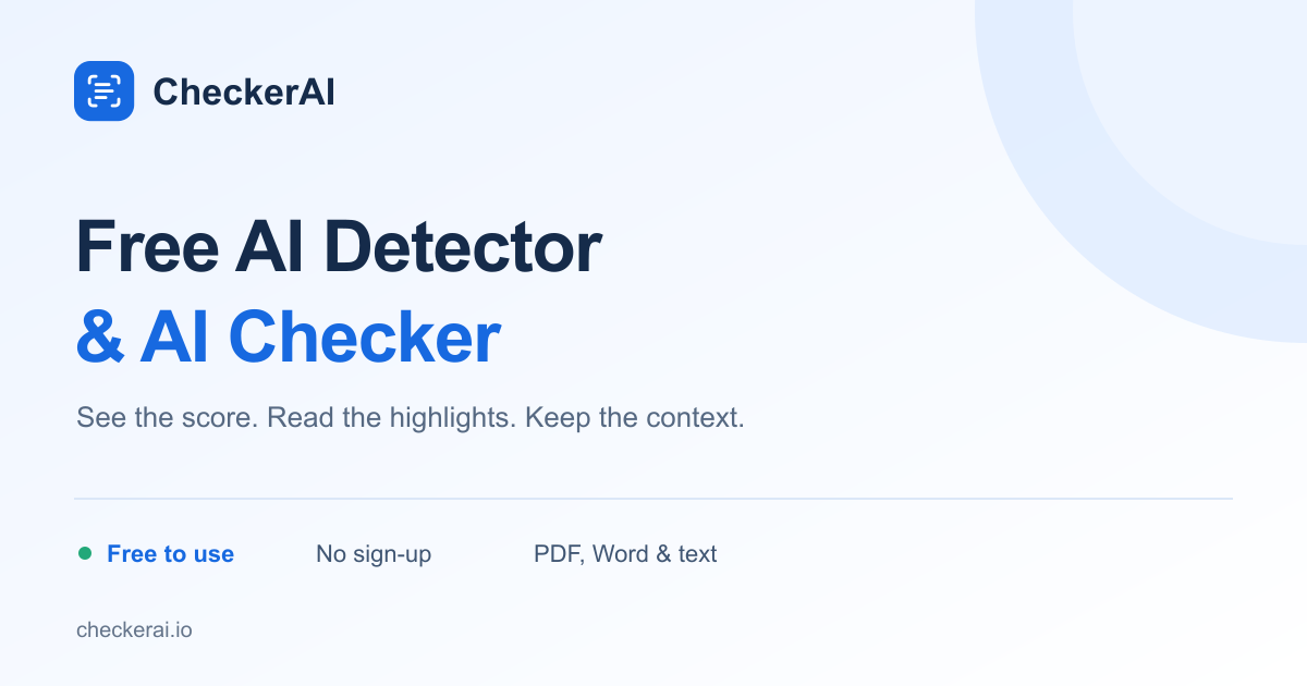 AI Checker